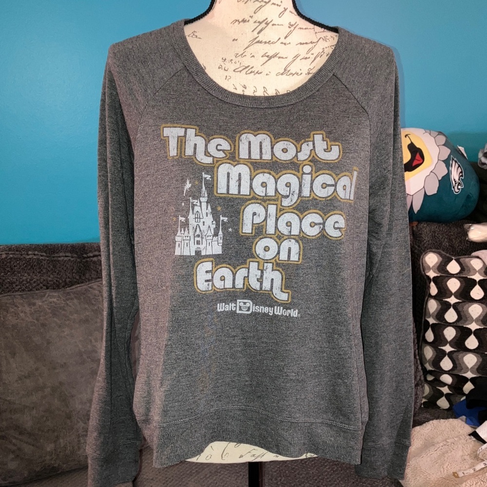 Disney Parks Lightweight Sweatshirt, Medium